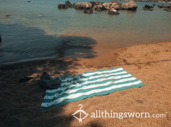 Used Beach Towel, Quick Dry Dock&Bay Towel🏝️🏖️⛱️