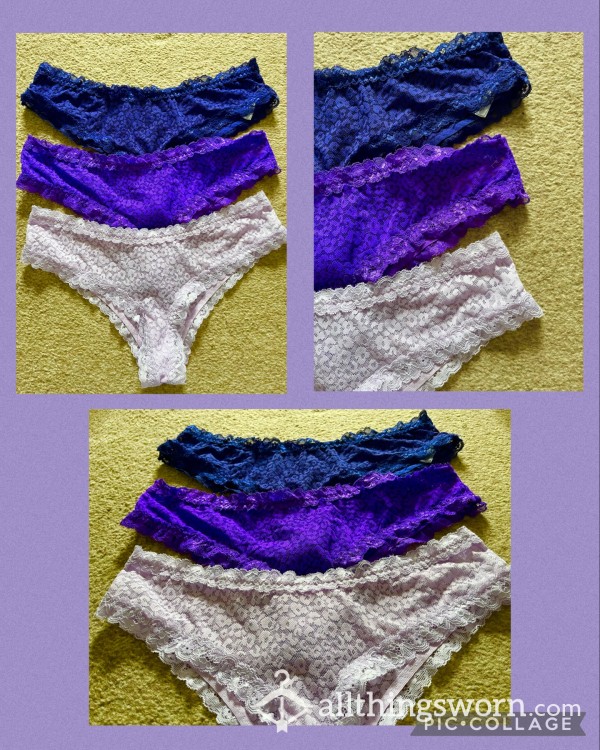 Purple Lace Cheekies 💜