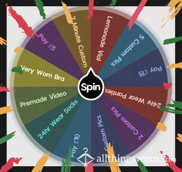 Test Your Luck🤞🏼 Spin The Wheel To Win A S**y Prize🎊