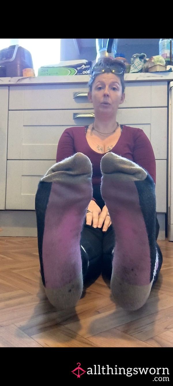 1 Min Sock Tease And Soles