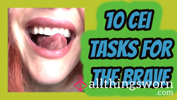 10 C*m Eating Tasks For The Brave