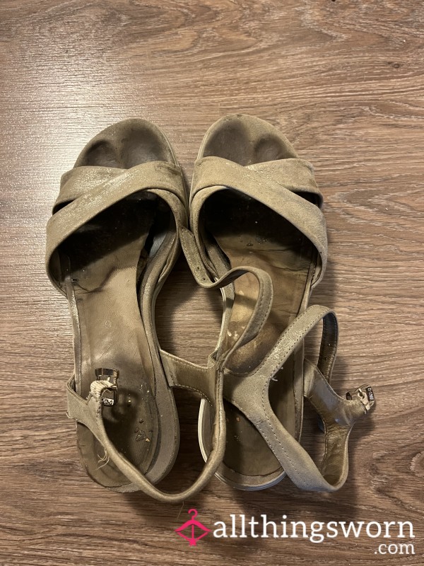 SOLD: 10 Years Old Sandals With Toe Prints