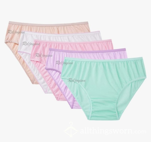 100% Cotton Fullback Panties