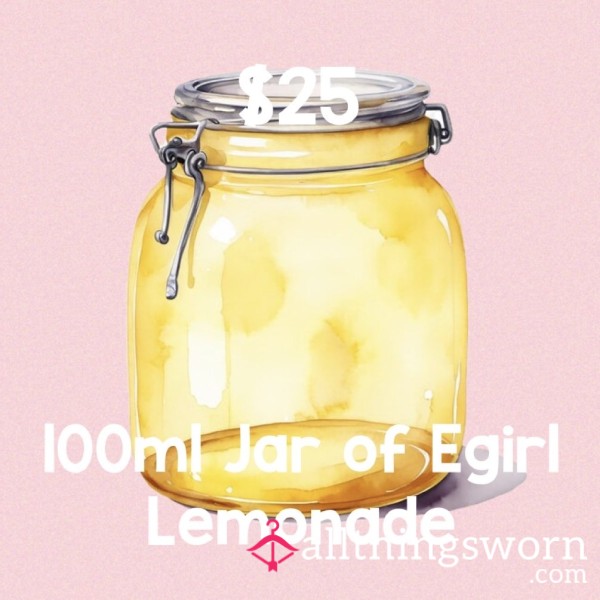 100ml Jar Of Egirl Lemonade