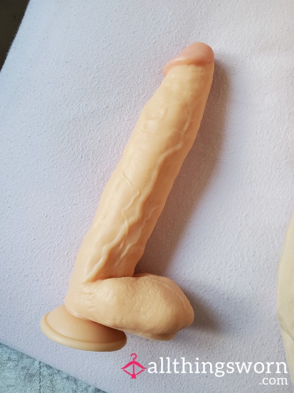 12 Inch Used Di**o!! Sold WITH A Pic Of Being Used!