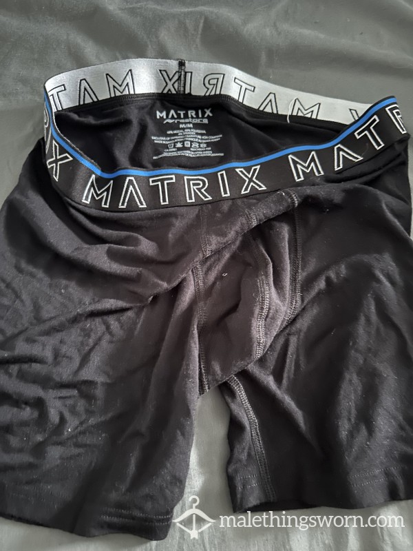 SOLD $14- Matrix Black Men’s Undies