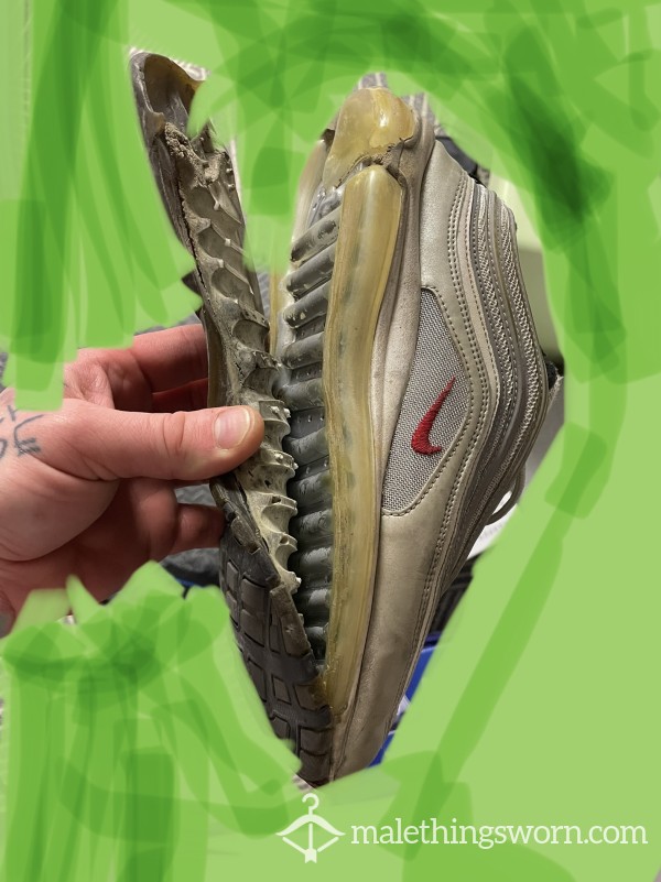 12 Year Old Silver Air Max 97