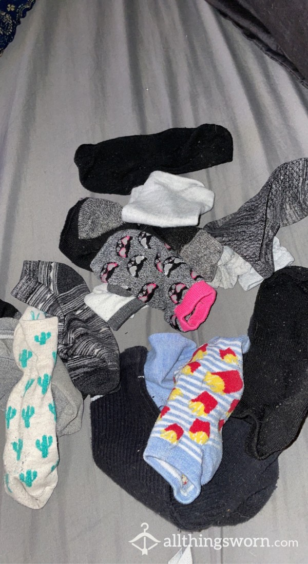 15 Random Mix Match Sock Bundle!