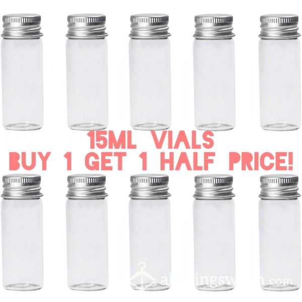 15ml Vials - Offering Sp*t Options & Lemonade 🍋