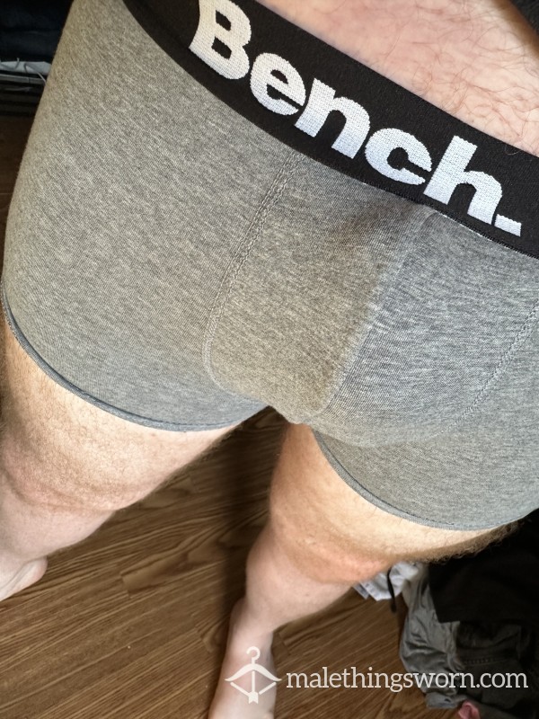 $15-Grey BENCH Boxer Briefs