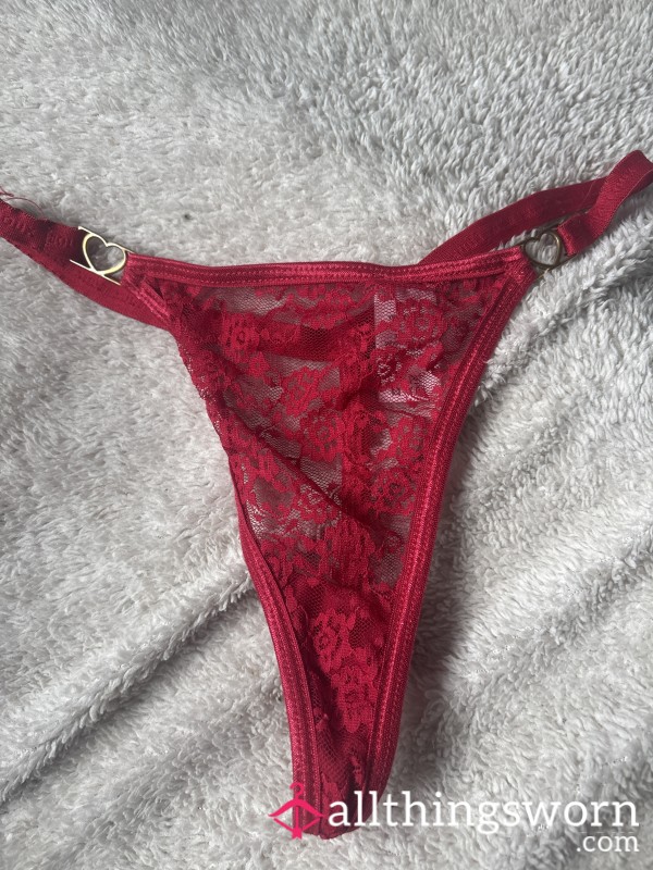 18 Year Olds Worn Valentine’s Day Thong