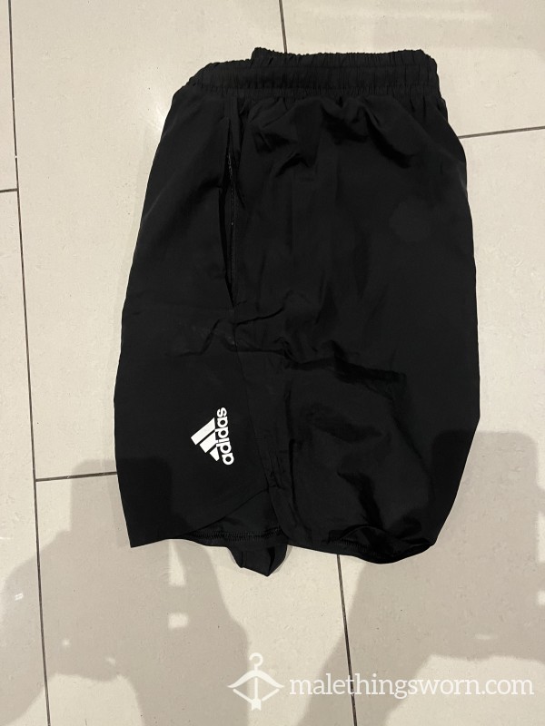 WORN EVERYDAY 2months Worn Black Adidas Shorts