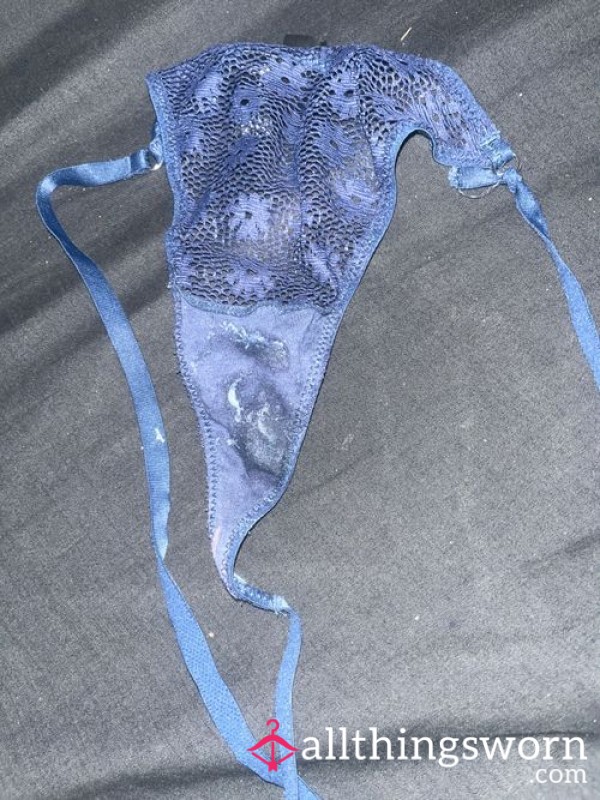 2 Day Worn, Unwashed Thong, Has Been M*sturb*ted In.