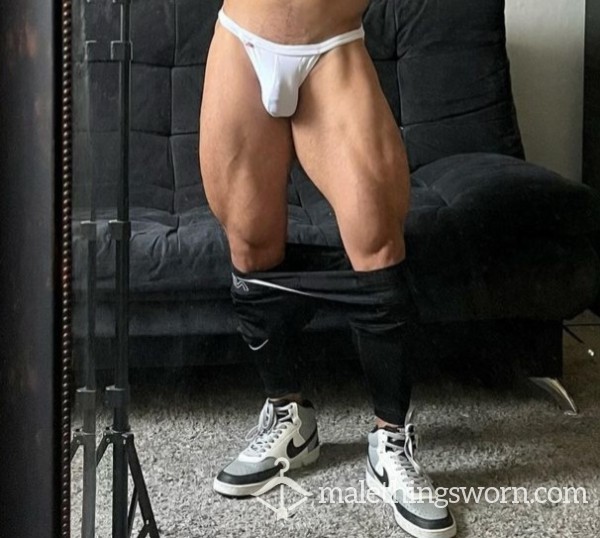 2 Day Worn White Jockstrap