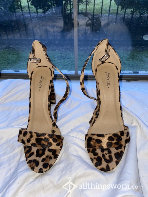 2-inch Leopard Kitten Heels