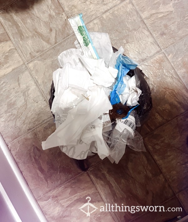 Customized Goddess Bathroom Trash