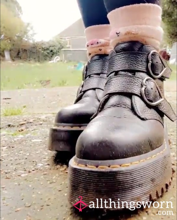 📼 2 Minute Video ♡ Doc Marten Domination • On Your Knees POV • Stomping • Humiliation 💌 DM TO PURCHASE • 64 KC