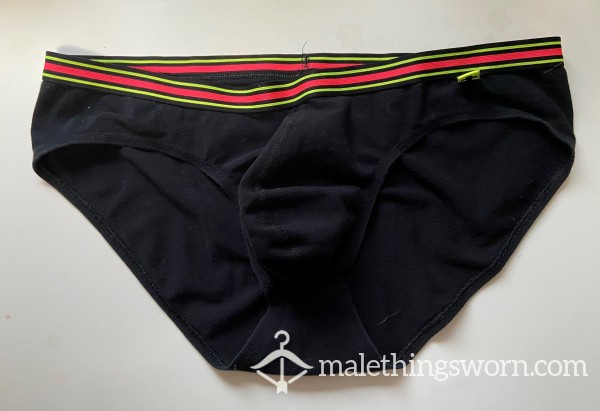 2 Pairs - Black And White Andrew Christian Size XL