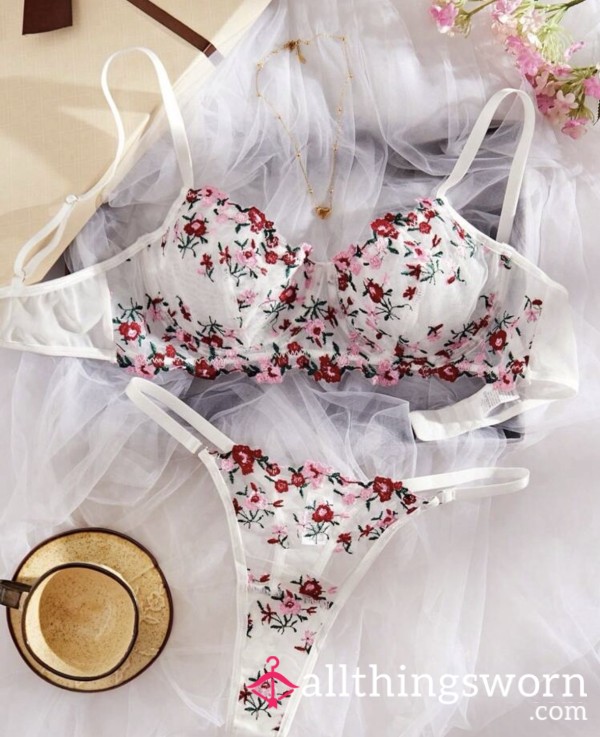 2 Piece Bra And Panties Set