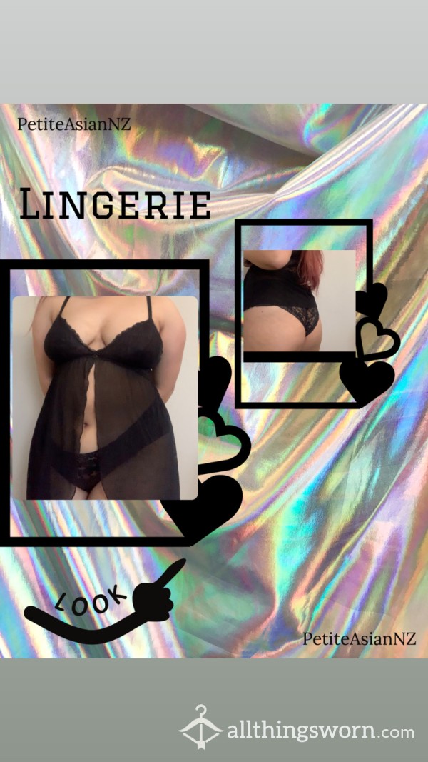 2-PIECE Lingerie Set 🖤✨