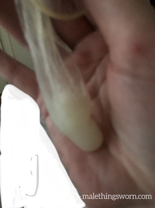 2 Vids (£2) Sent Via Email Of Me Wanking My C*ck And C*mming Into Condoms.