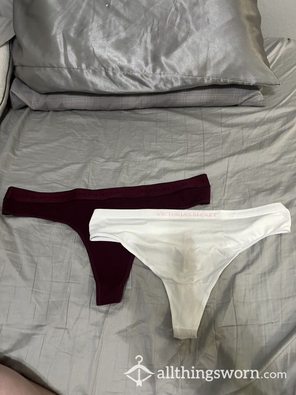 2 VS Labeled Thongs