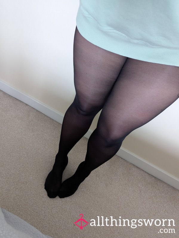 20 Denier Black Tights