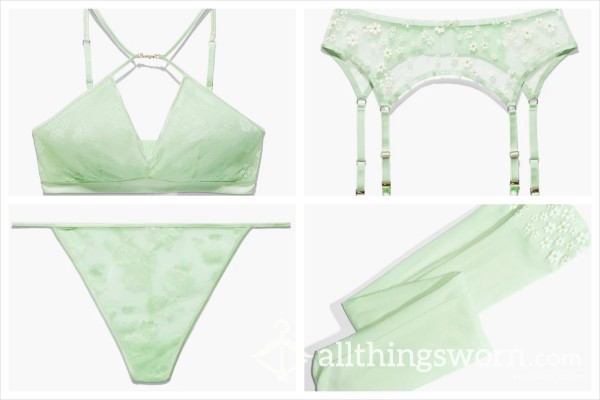 Savage X Fenty: Strap Up Lace Set [Lingerie Set - 2x]