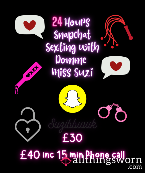 24 Hour Snap Mistress S**ting Pics, Videos, Phone Calls