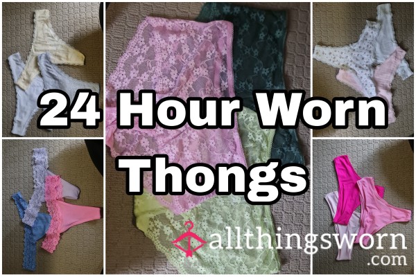 24 Hour Thong Wears