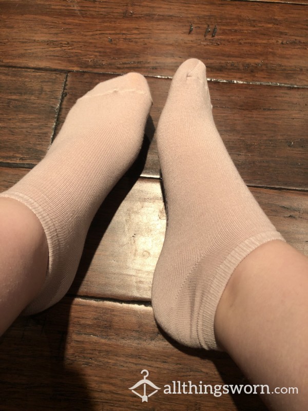 24 Hour Wear Light Pink Socks