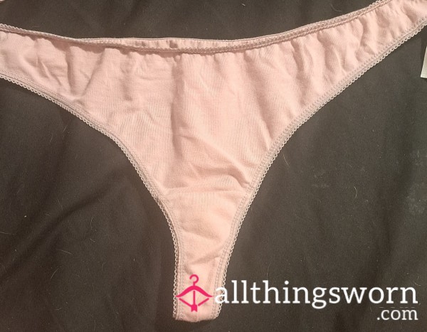 24hr Wear Thongs & Proof Of Wear