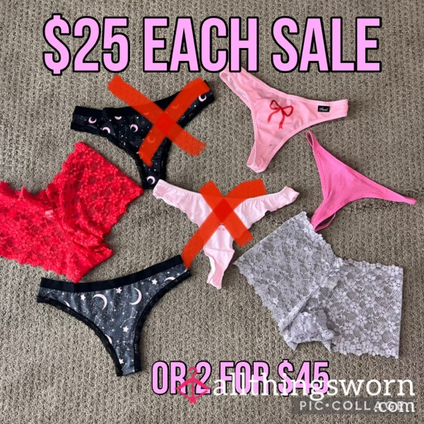 $25 SALE!!!