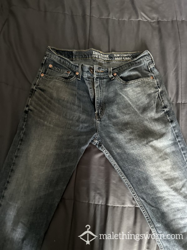 $12-Mens Well Worn Levi’s Jeans