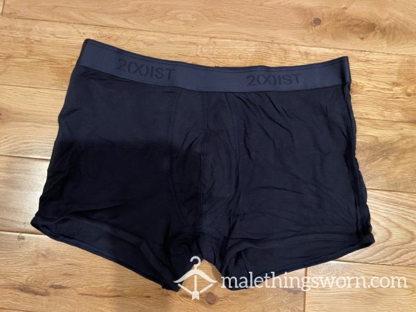 2(X)ist Navy Blue Boxer Briefs Trunks (M)- Ready To Be Customised For You