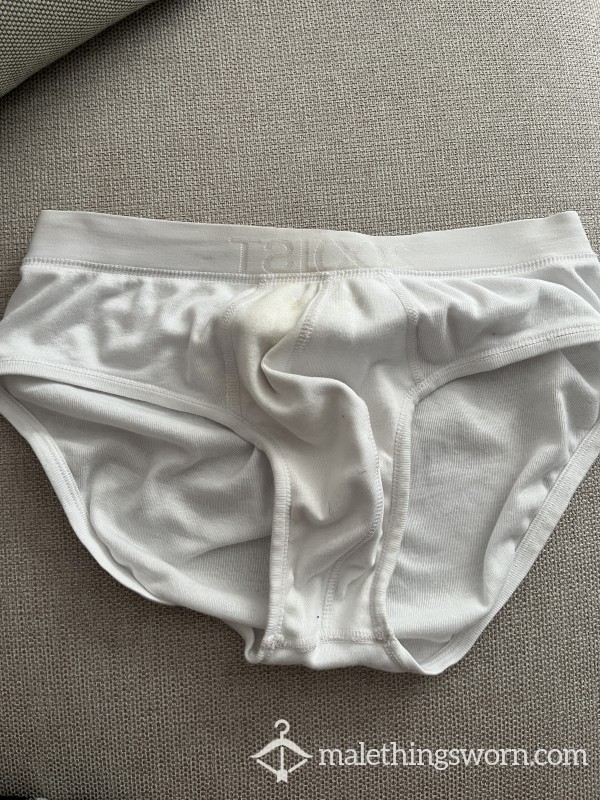 2(X)IST White Briefs, Small