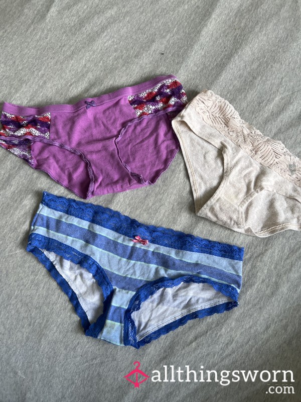 3 Bikini Style Panties (1 For $30) (3 For $70)