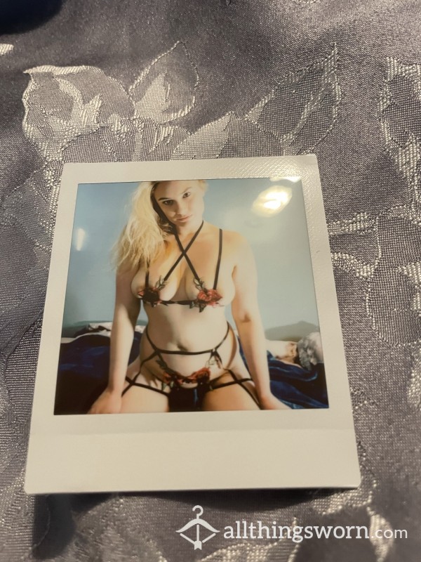 3 Custom Polaroid Pictures