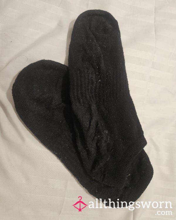 3 Day Wear Black Socks