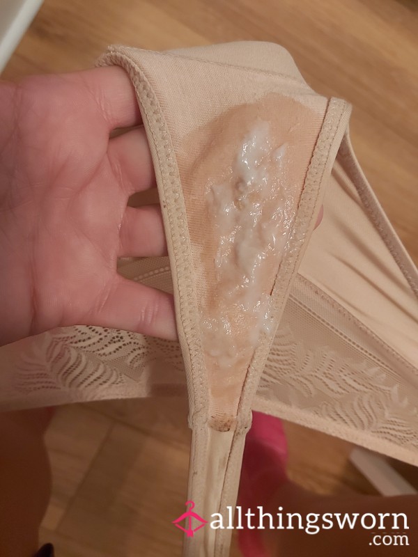 ***SOLD*** 3 Day Worn Fragrant Very Very Creamy Thong