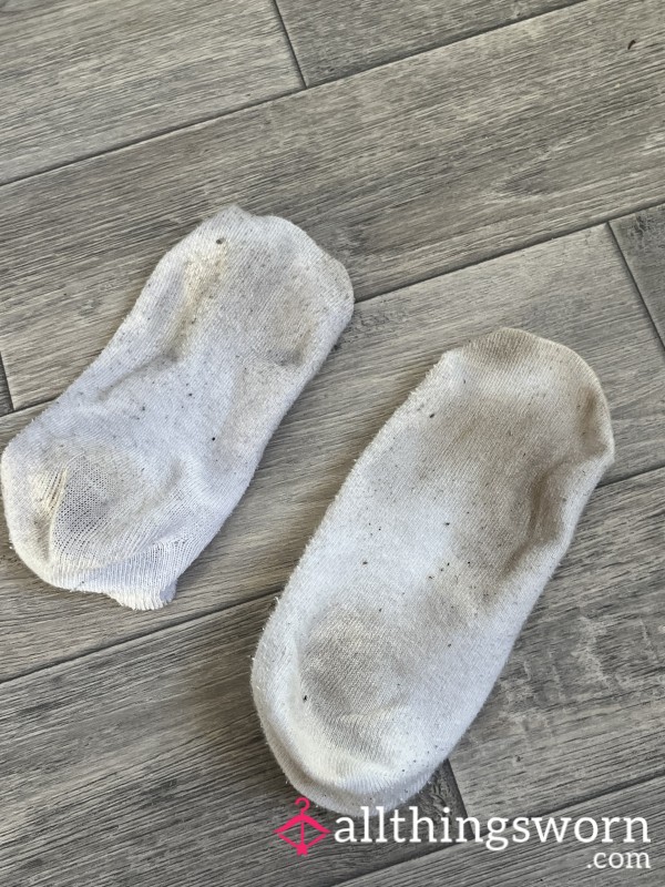 3 Day Worn White Socks