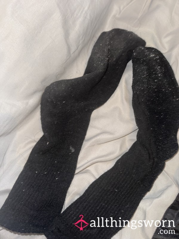 3 DAY WORN & WORKED OUT IN SOCKS