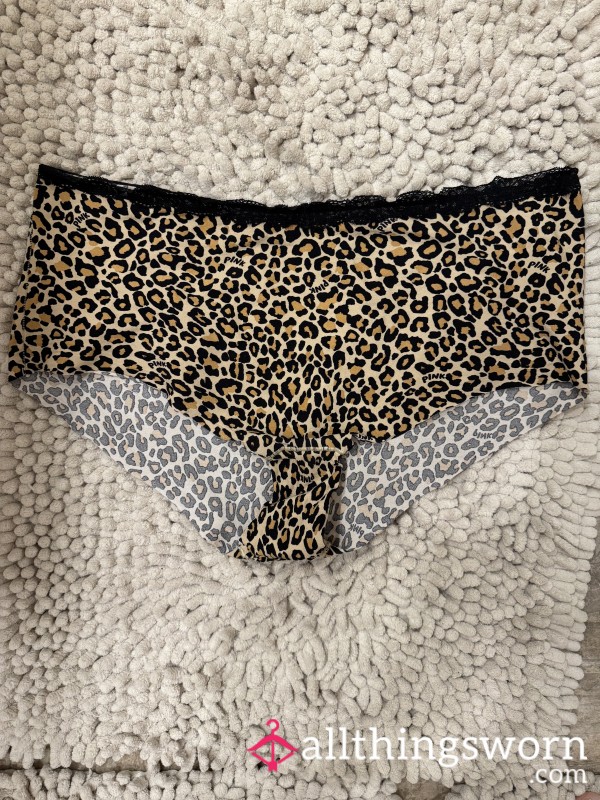 3 Days Worn Cheetah High Waist Cheekies