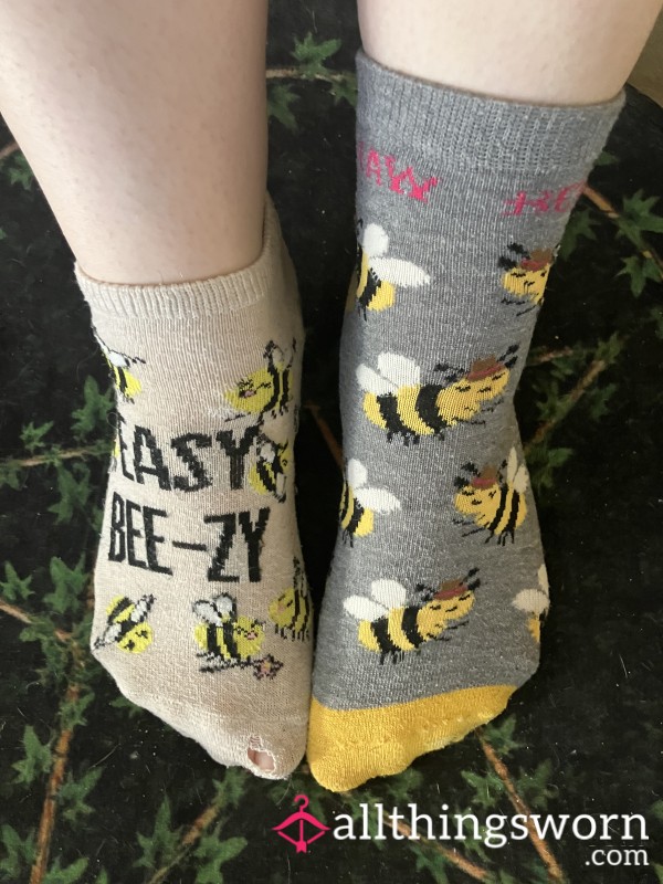 3️⃣ Pairs Of Bee 🐝 Socks Bundle 🧦