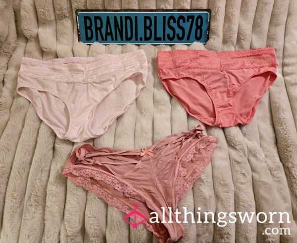 🥰3- SATIN FULLBACK PANTY BUNDLE🥰