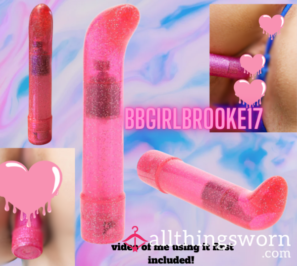 USED PINK VIBRATOR! INCLUDES VIDEO!