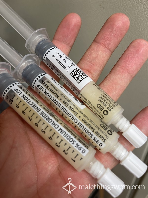 3 Syringes Of Nut