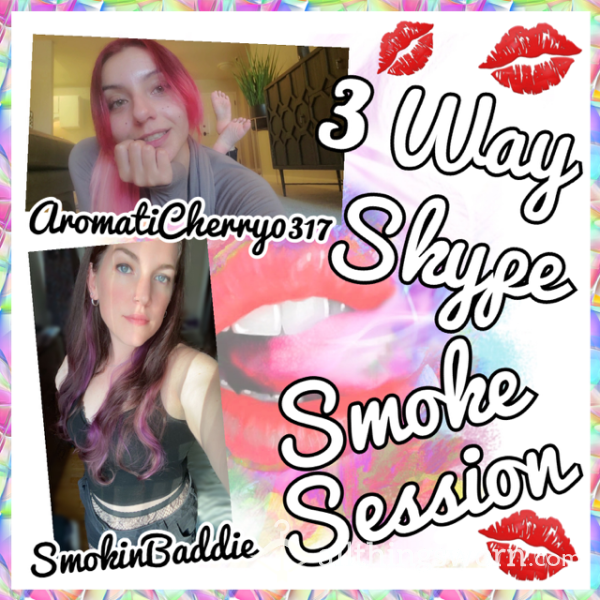 3-way Live Cam Session W Stoner Babes