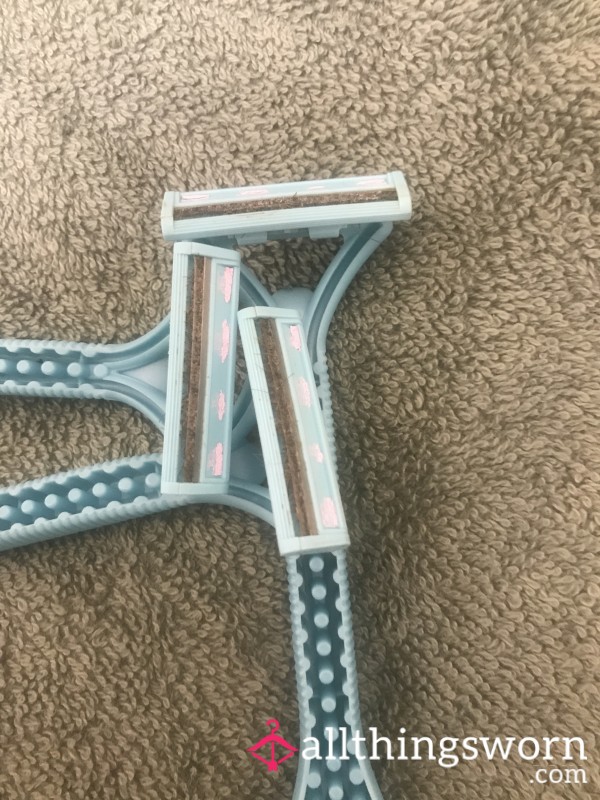 3 Well Used Razors