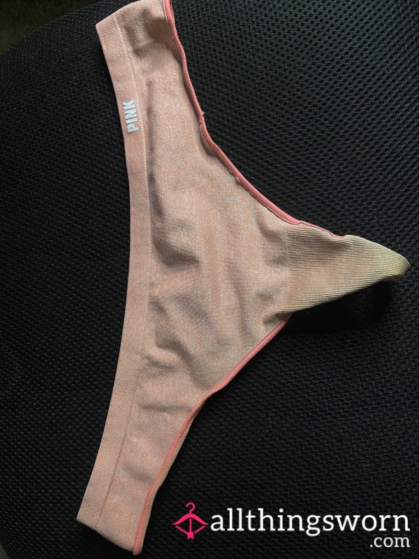 3 Yr Old Peach Thong